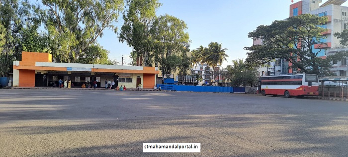nrusinhwadi bus stand view